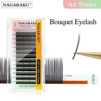 NAGARAKU 5D Flower Volume Spike Eyelashes Soft Natural Eyelash Extensions Soft Natural Eyelash Wholesale Supplier