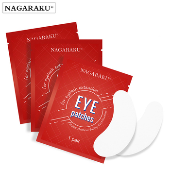 NAGARAKU Eyelash Extension Pads Under Eye Pads Lint Free Eye Gel Patches Eye Patch for Eyelash Extension Patch