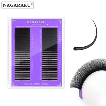 NAGARAKU Eyelash Extensions Individual Eyelashes 54 Rows Large Capacity Classic False Eyelash Extension Wholesale
