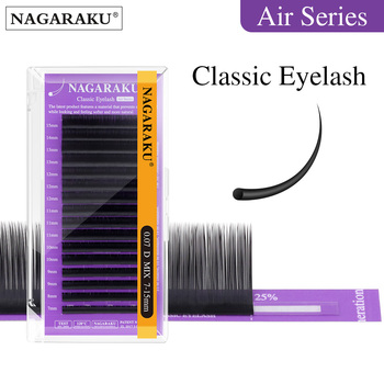 NAGARAKU New Air Series Eyelash Extensions Soft Light Individual Eyelashes Wholesale Eyelash Volume False Lashes
